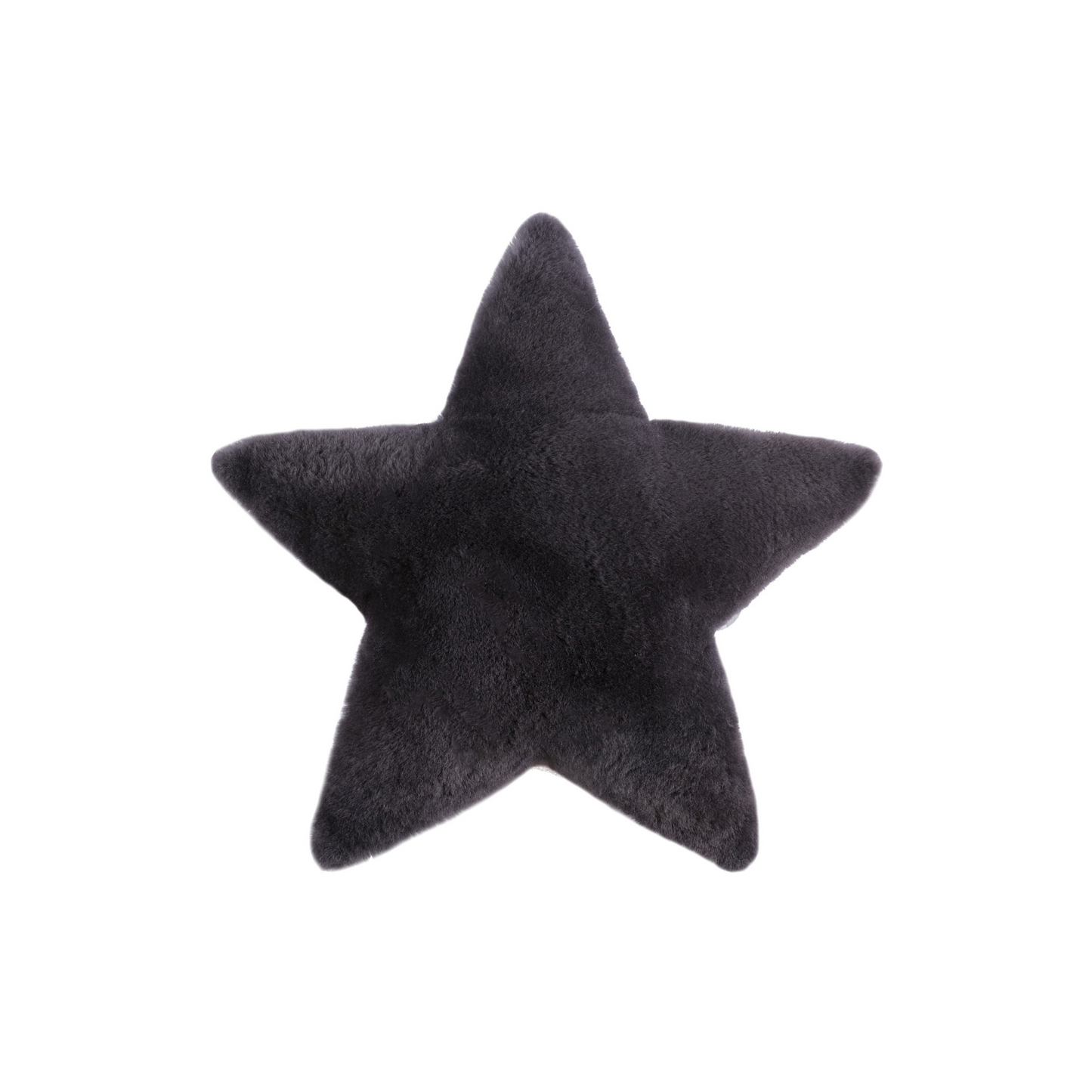 Shorn Sheepskin Star Cushion