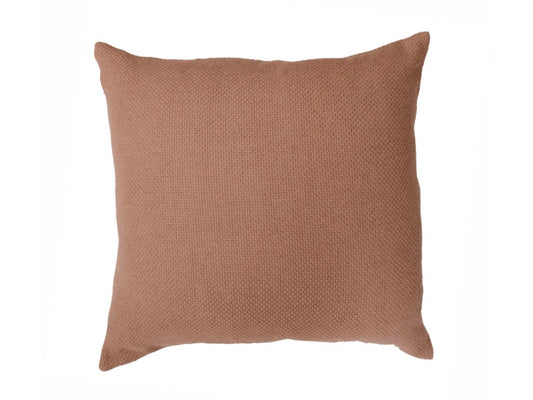 Basketweave Camel Hair Cushion
