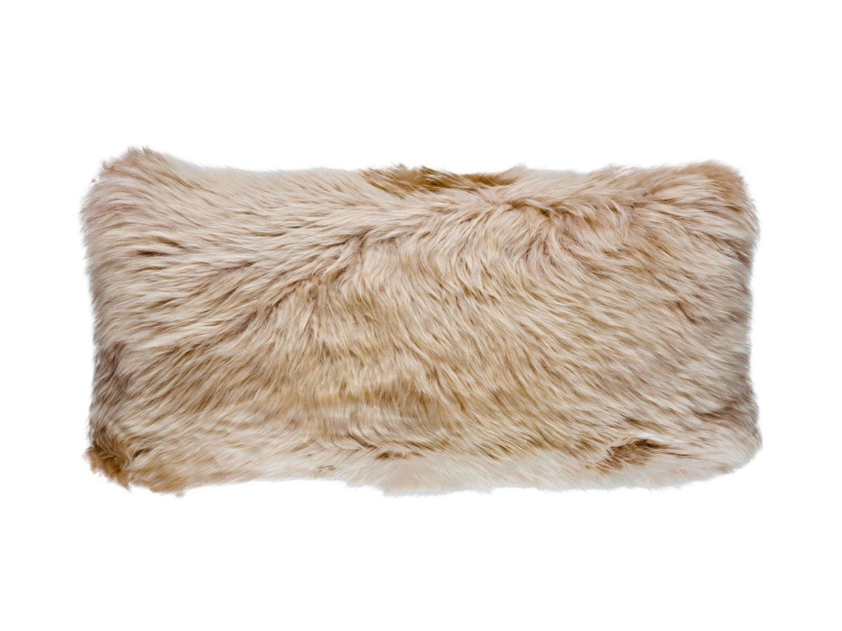 Long Wool Cushion with Feather Down Fill