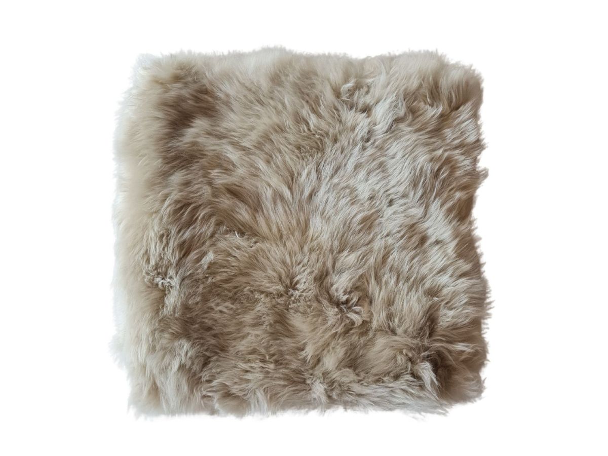 Long Wool Cushion with Feather Down Fill