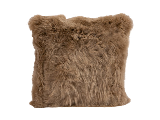 Long Wool Cushion with Feather Down Fill