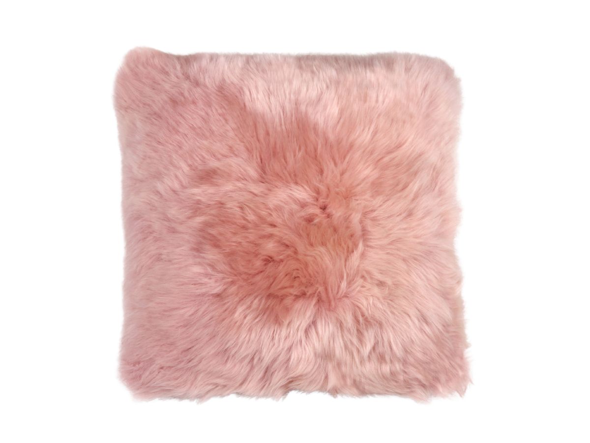 Long Wool Cushion with Polyester Fill