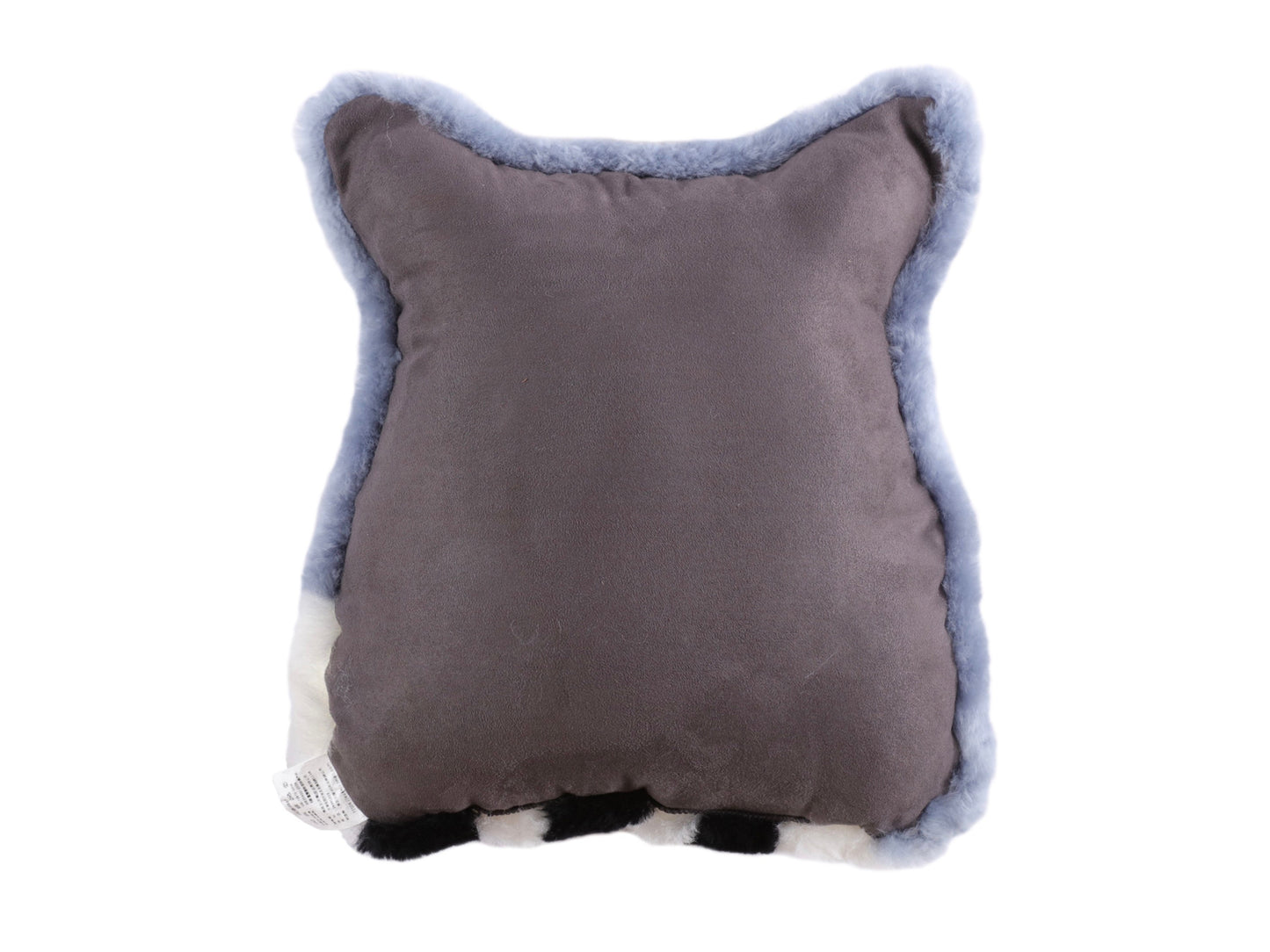 Shorn Sheepskin Racoon Cushion