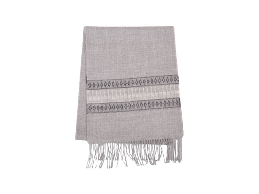 Motif Alpaca Scarf