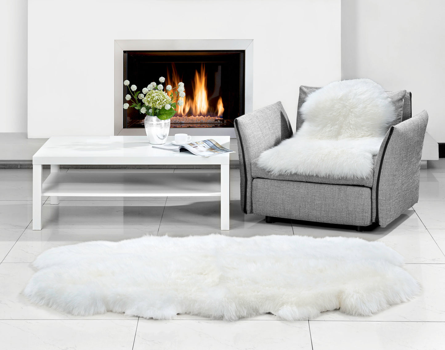 Long Wool Quarto Rug