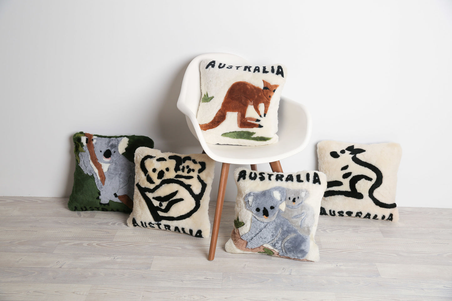 Shorn Cushion Cover Kangaroo
