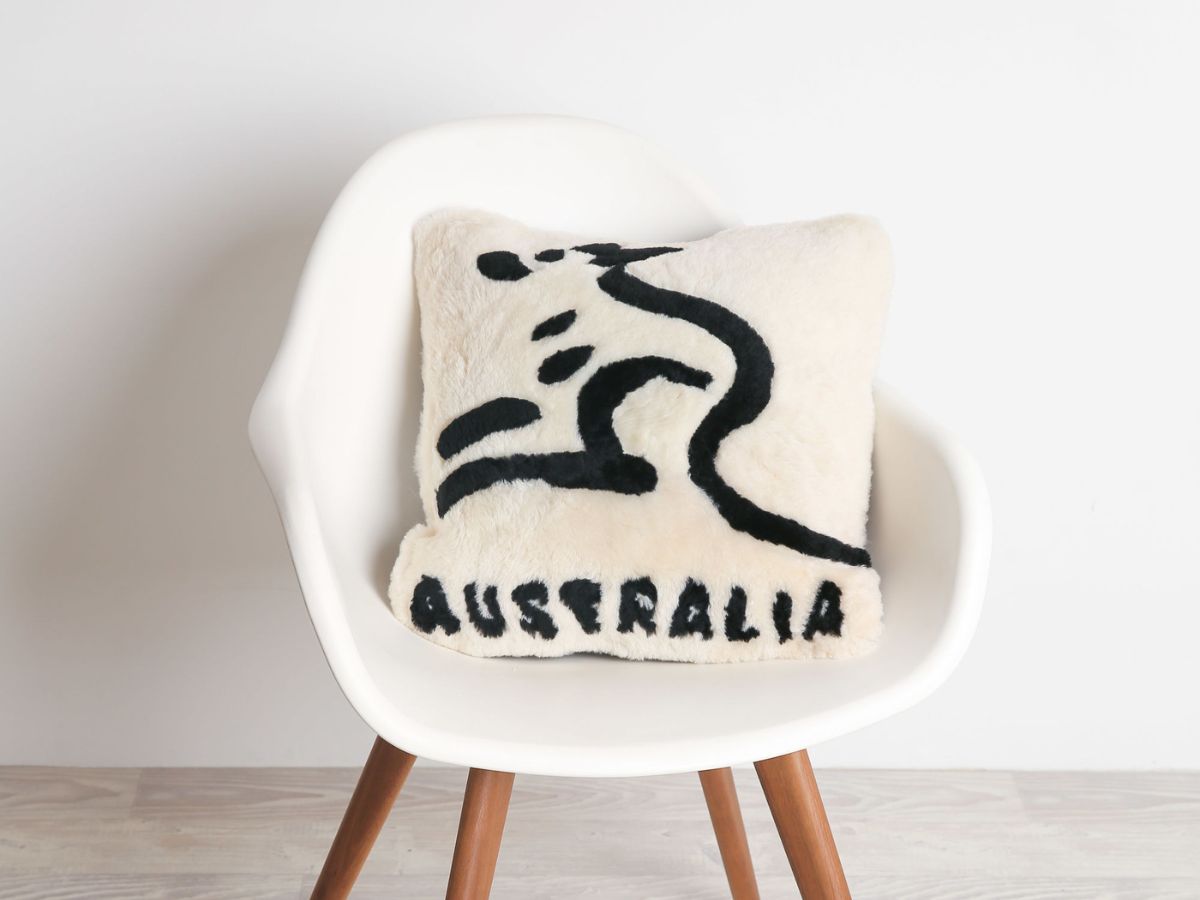 Shorn Cushion Cover Kangaroo
