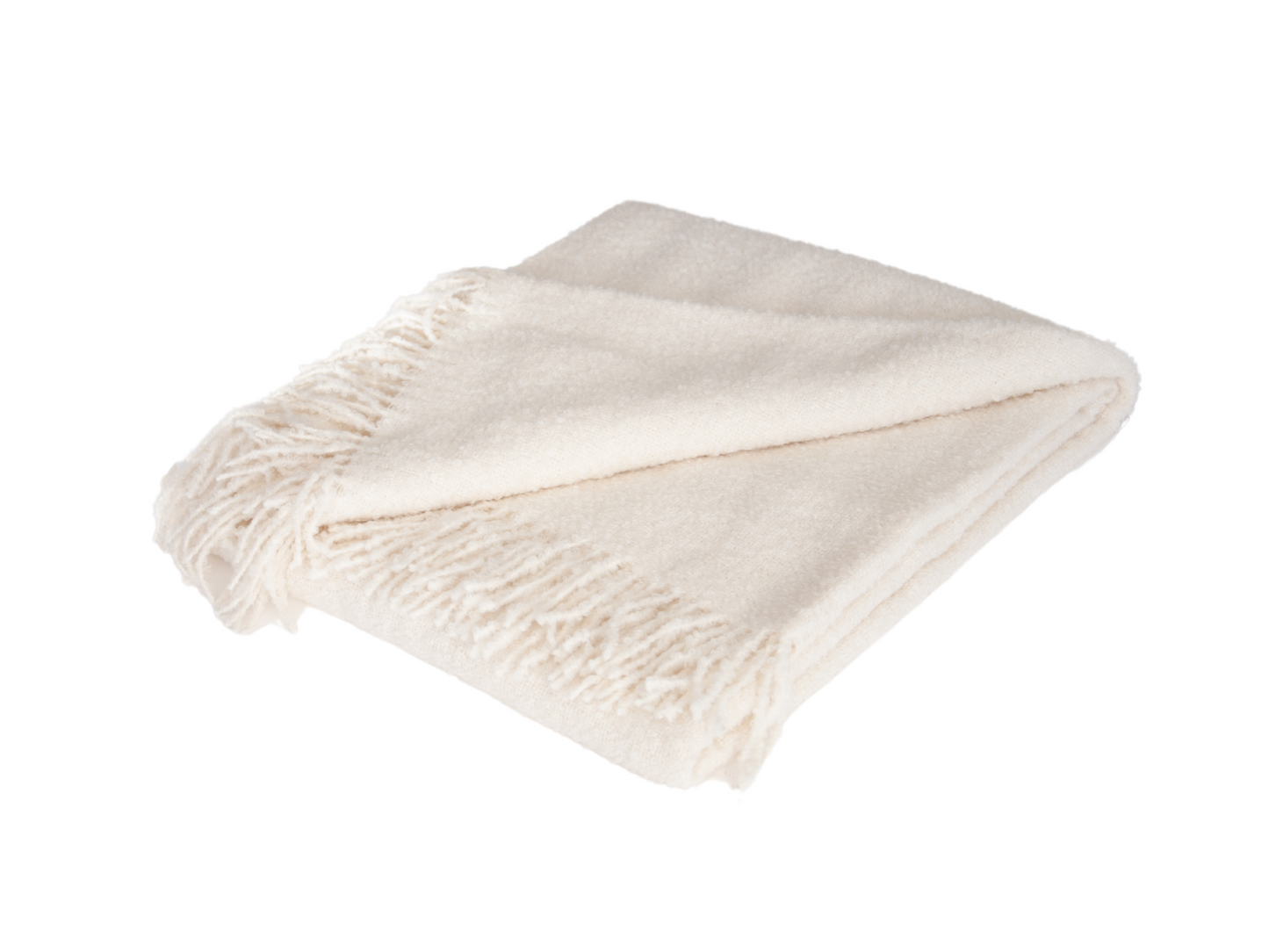 Alpaca Boucle Throw