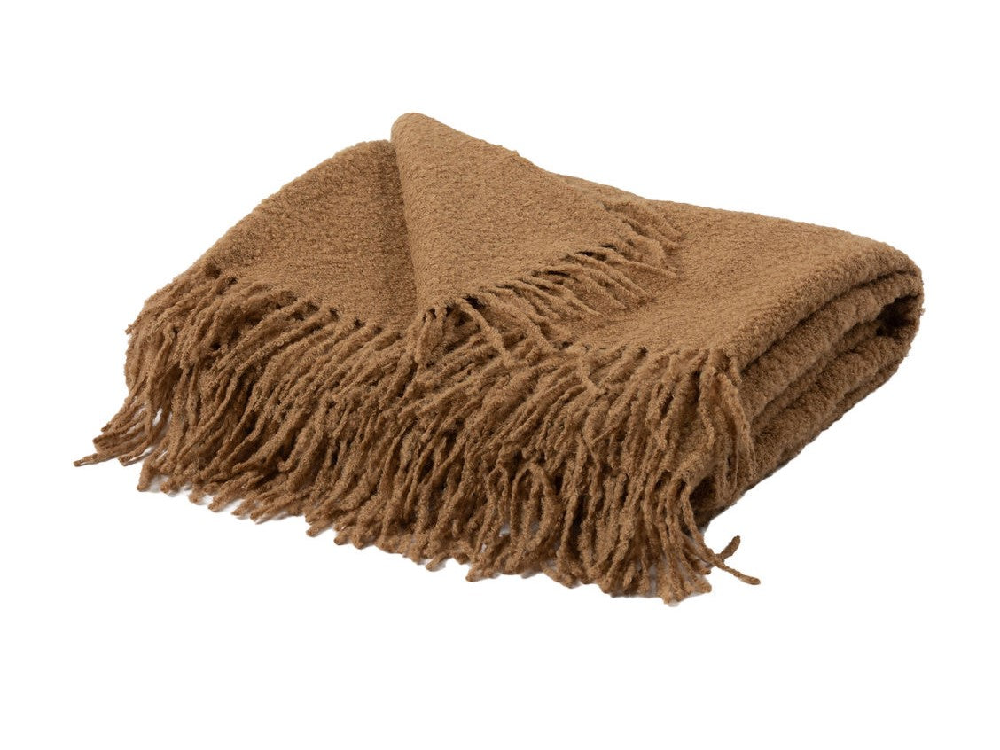 Alpaca Boucle Throw