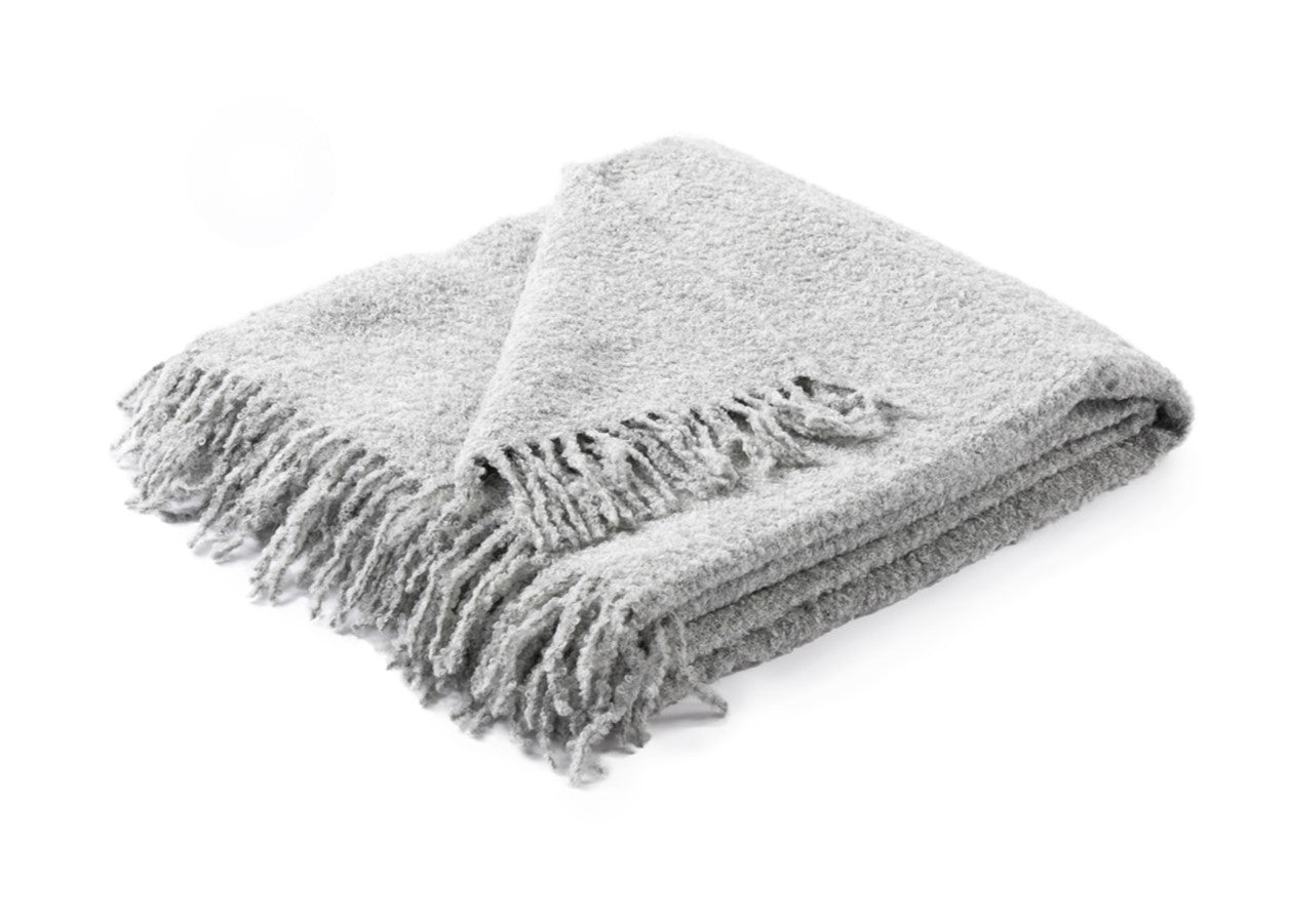 Alpaca Boucle Throw
