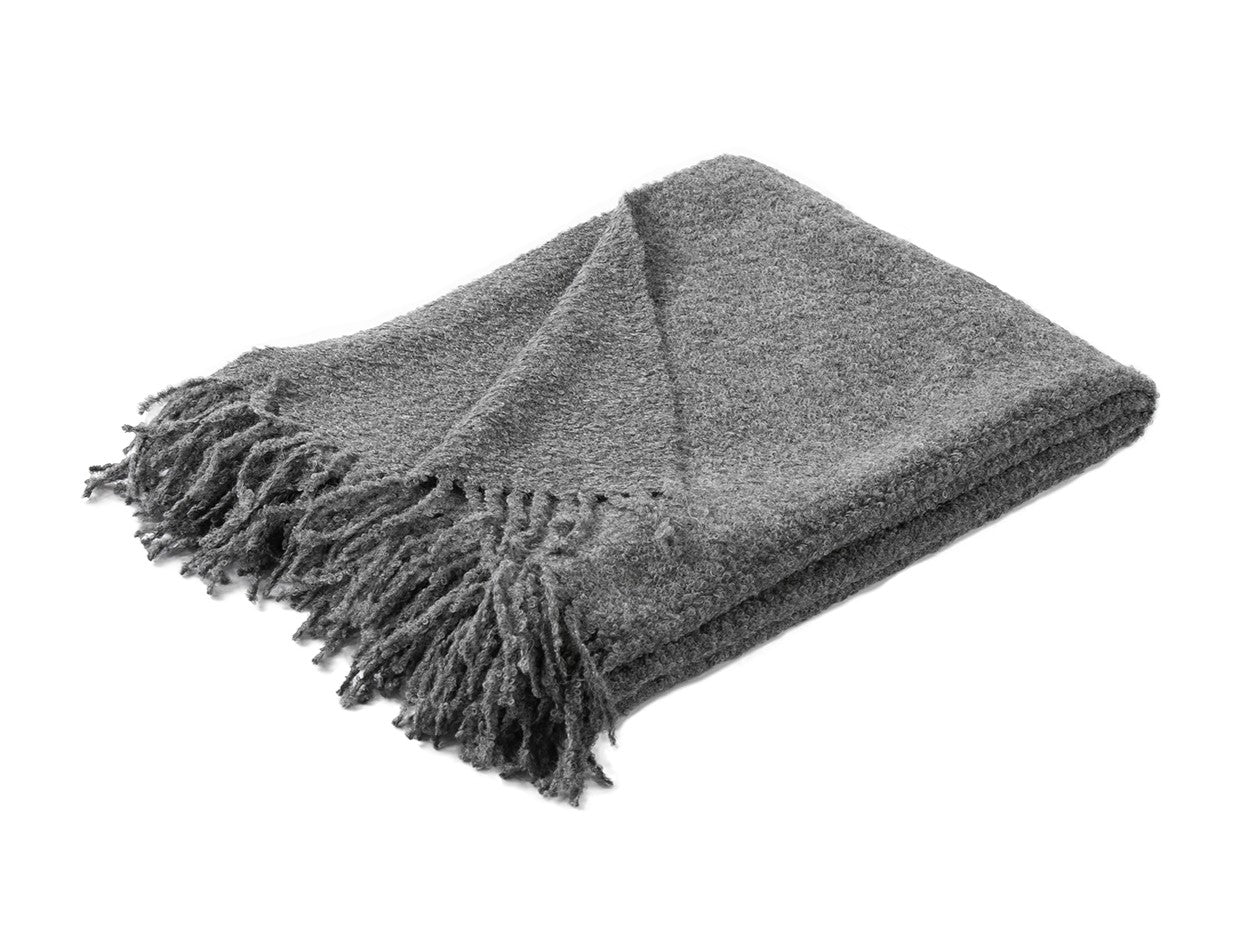 Alpaca Boucle Throw