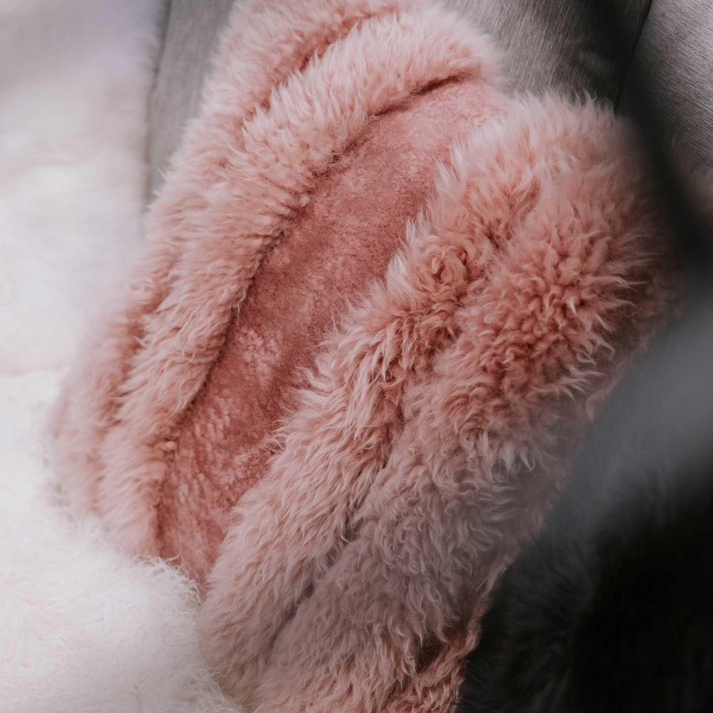 Shorn Sheepskin Frange Cushion
