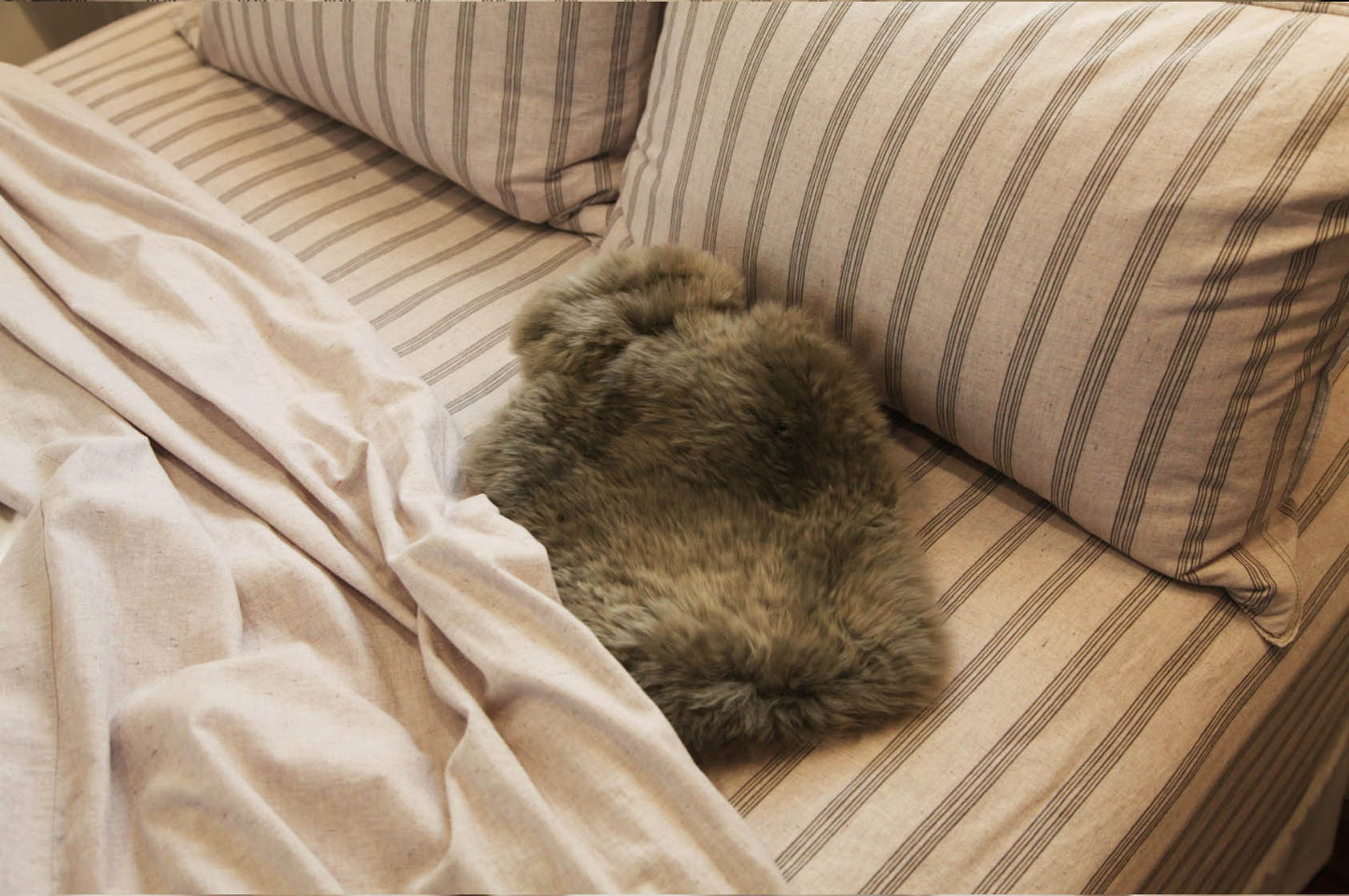 Long Wool Hot Water Bottle Cover