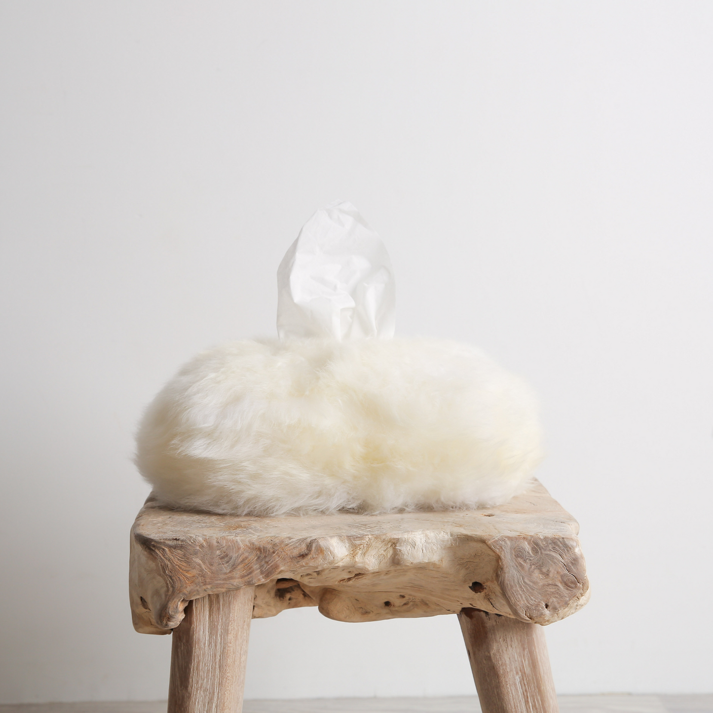 Long Wool Tissue Box Cover