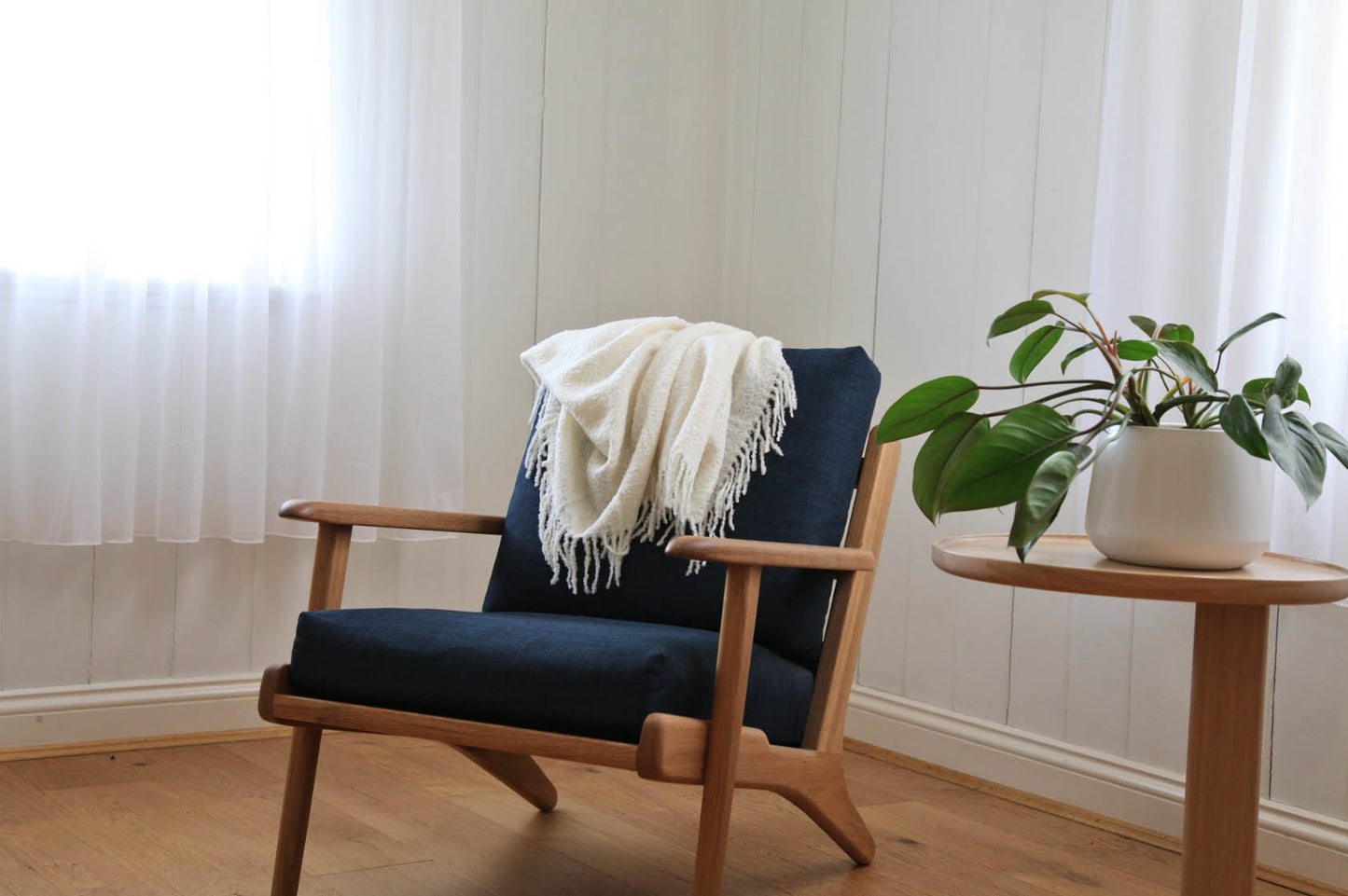 Alpaca Boucle Throw