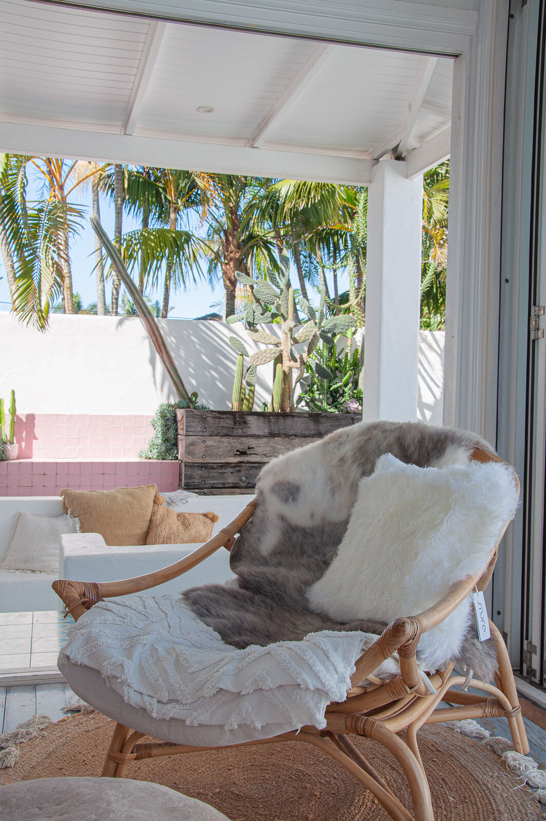 Sheepskin Long Wool Cushions Fibre by Auskin Australia