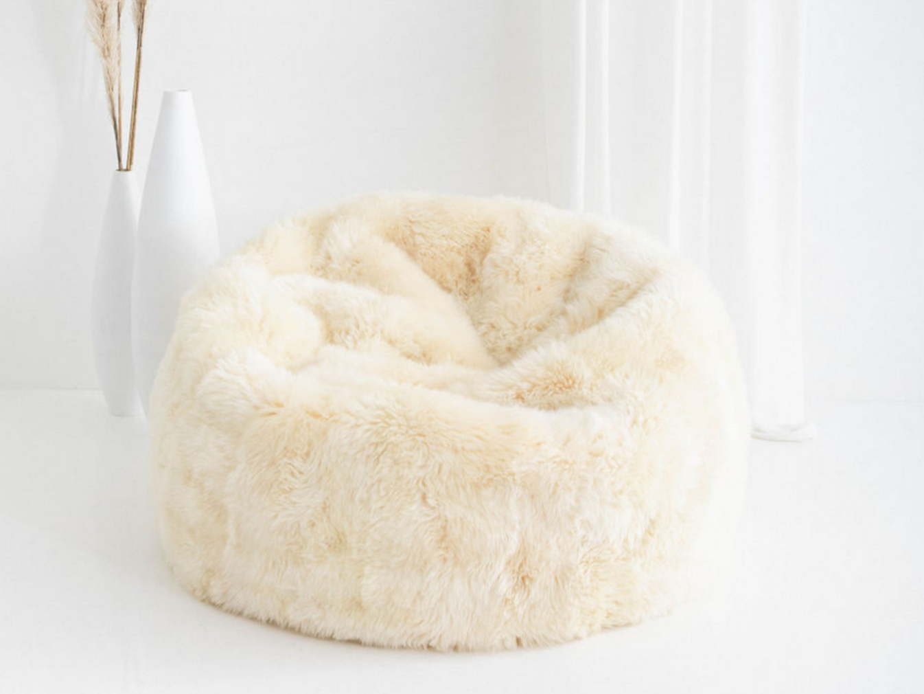 Long Wool Bean Bag – Fibre by Auskin Australia