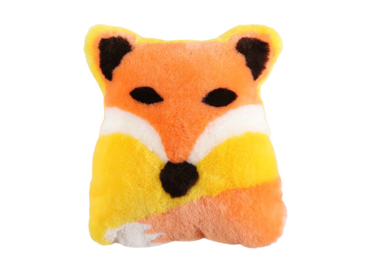 Shorn Sheepskin Fox Cushion