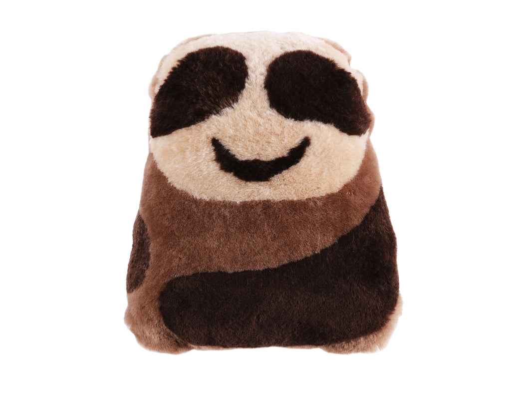 Shorn Sheepskin Sloth Cushion