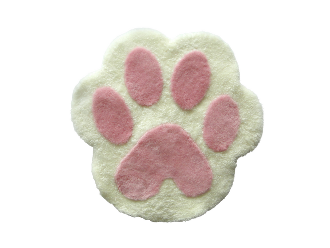 Shorn Curly Paw Rug