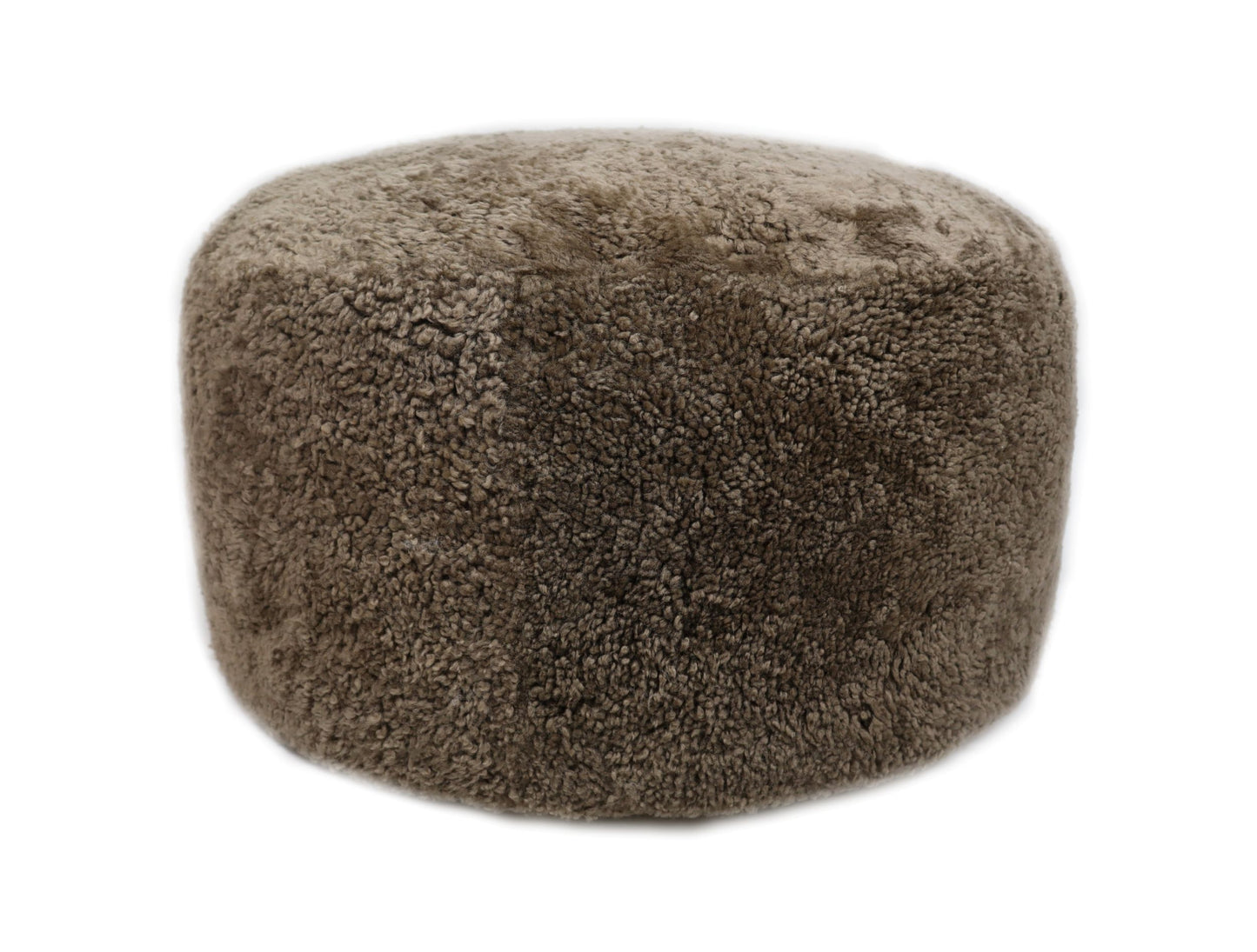 Shorn Curly Pouffe