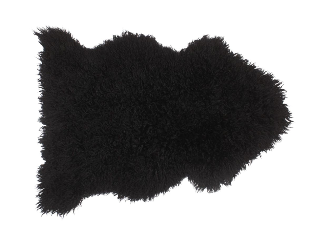 Curly Long Wool Single Rug – Fibre by Auskin Australia