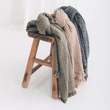 Load image into Gallery viewer, Kas Vintage Waffle Turkish Towel
